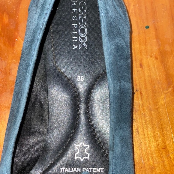 Geox Respira leather flats Sz 38 8 women’s - Picture 4 of 4